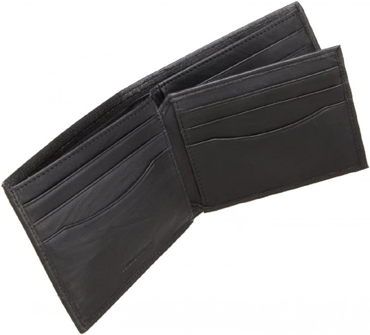 Guess Chico Men's Distressed Leather Slim Billfold Bifold Wallet