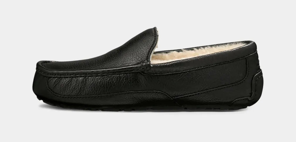 Ascot Leather Slipper