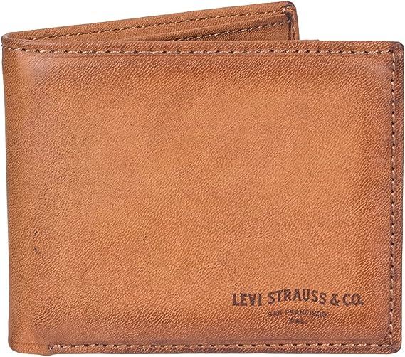 Levi's Men's Extra Capacity Slim Bifold Wallet