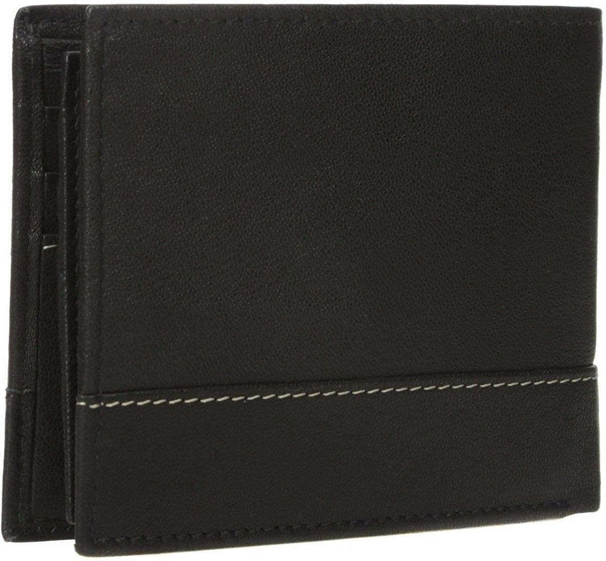 Guess Chico Men's Distressed Leather Slim Billfold Bifold Wallet