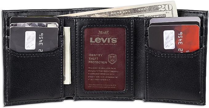 Levi's Mens Trifold Wallet