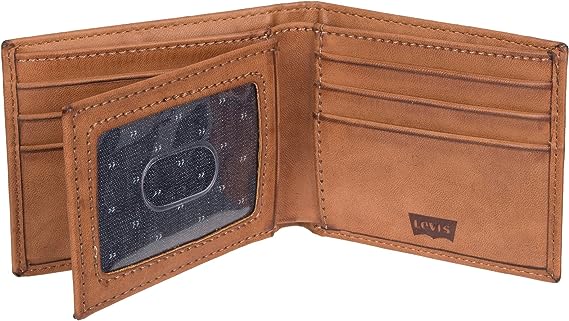 Levi's Men's Extra Capacity Slim Bifold Wallet