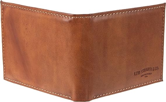 Levi's Men's Extra Capacity Slim Bifold Wallet