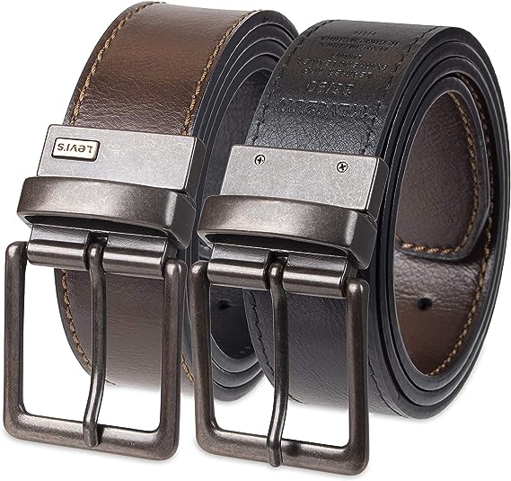 Levi's® Men's Reversible Bridle Belt with Antique-Finish Buckle