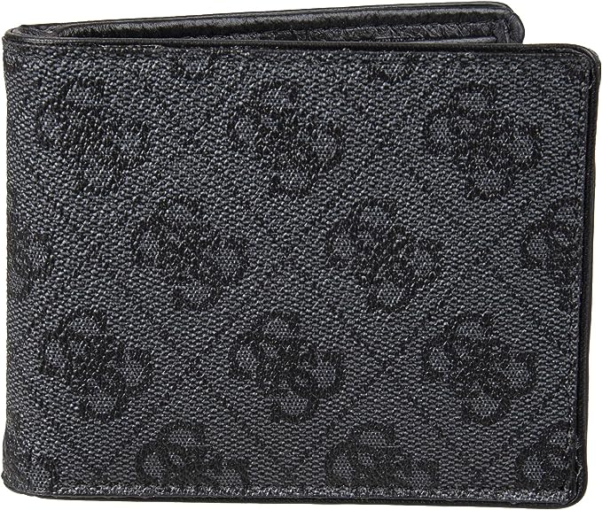 Guess Men's Quattro Wallet with coin pocket