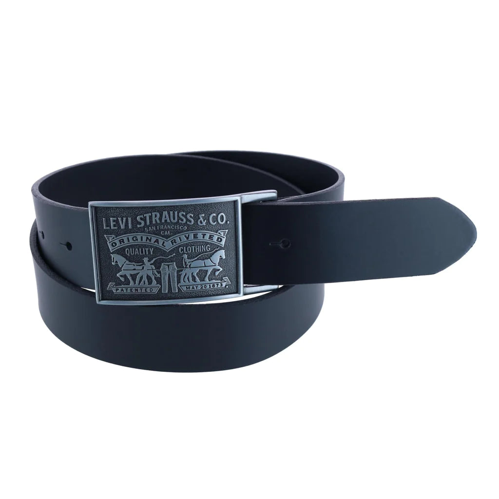 Levi's® Men's Bridle Belt with Logo Plaque Buckle