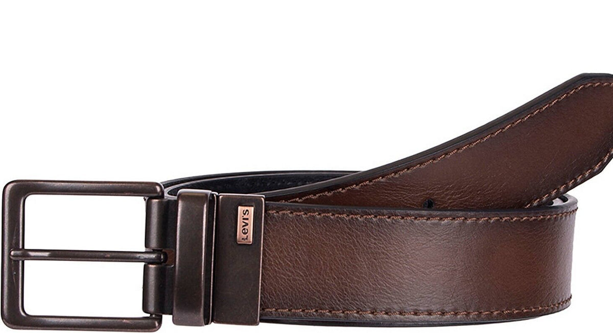 Levi's® Men's Reversible Bridle Belt with Antique-Finish Buckle